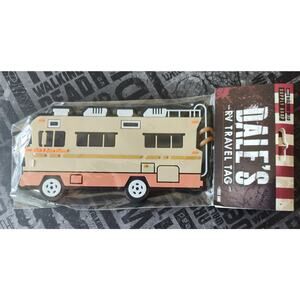 AMC TWD Walking Dead Dale's RV Travel Bag Luggage Tag Exclusive Supply Drop